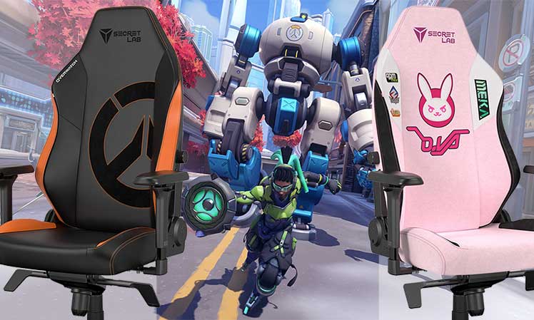 Secretlab Overwatch gaming chairs