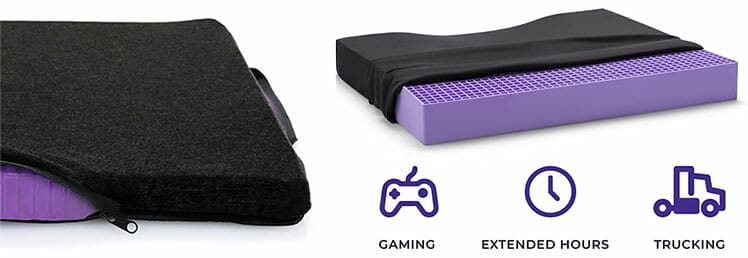 Purple Gamechanger Seat Cushion