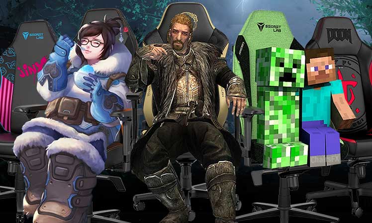 Official Chairs of the World s Top Video Games ChairsFX