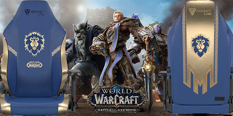Warcraft Alliance gaming chairs