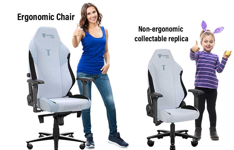 Secretlab Titan vs Titan XXS for kids