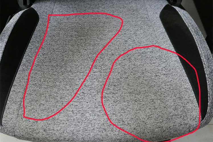 how to clean secretlab fabric chair