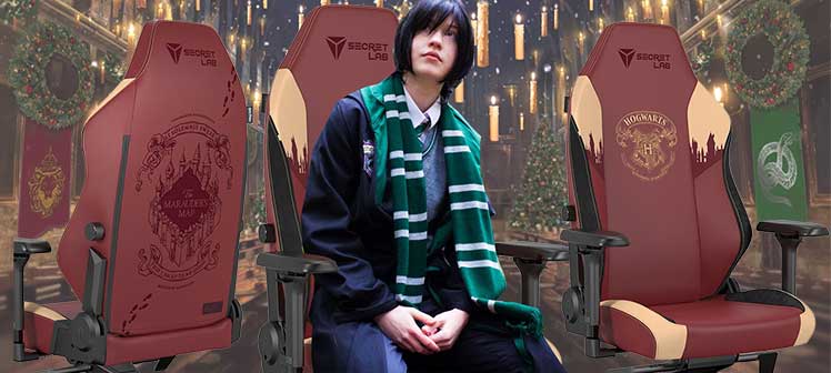 Secretlab Hogwarts gaming chairs