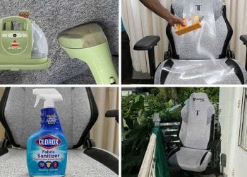 How to clean a fabric gaming chair or office chair