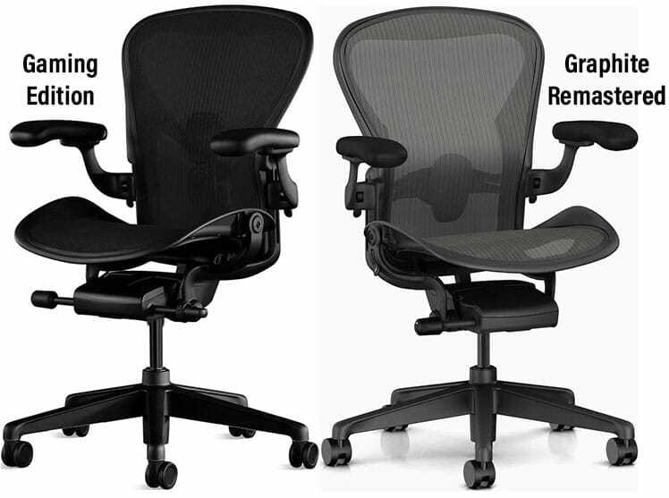 Aeron Gaming vs Remastered Edition