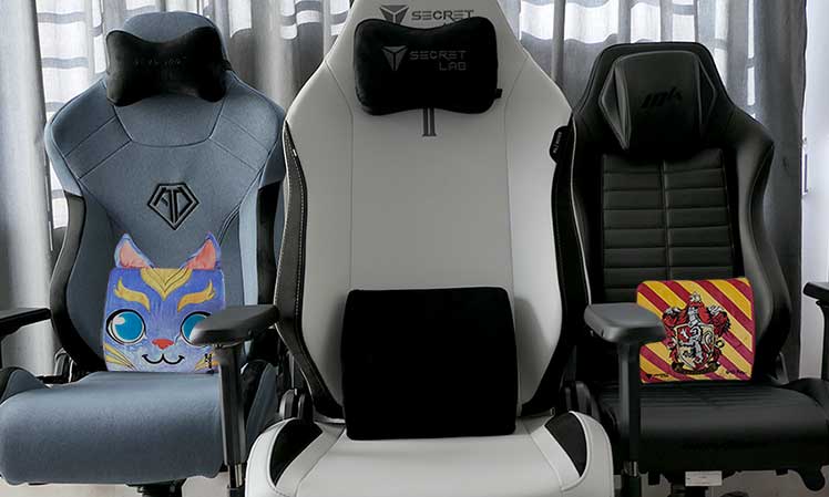 Secretlab memory foam lumbar support pillow review