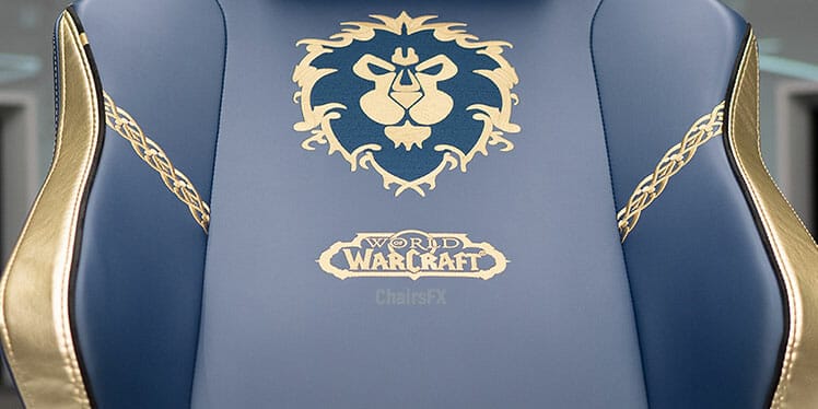 Warcraft Alliance chair closeup