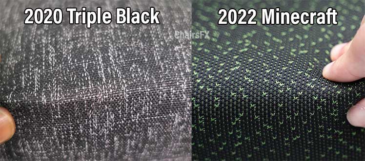 Secretlab SoftWeave fabric comparison closeup