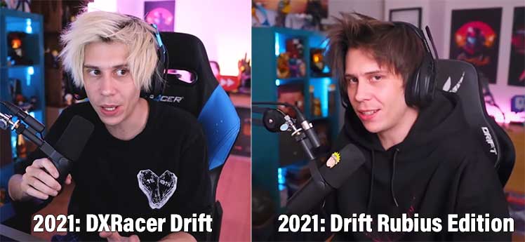 What gaming chair does Rubius use?
