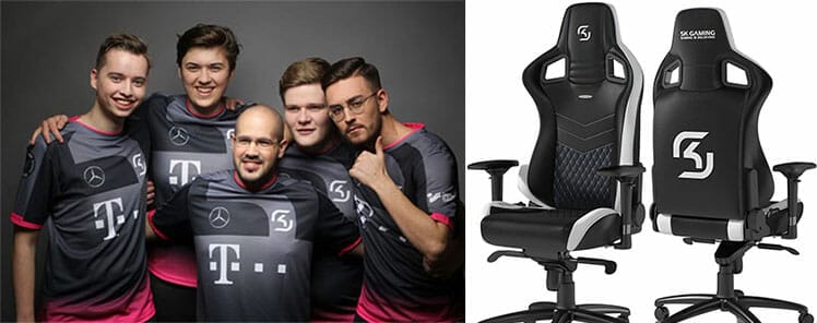 SK Gaming and Noblechairs partnership