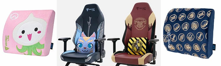 Secretlab gaming chair lumbar pillows