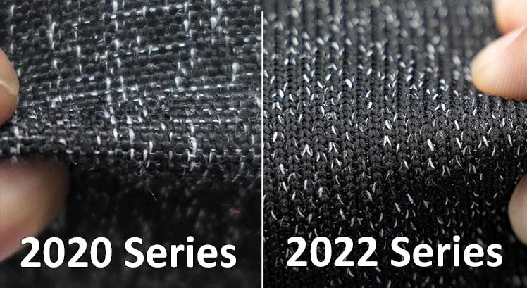 Softweave Triple Black 2020 so với 2022