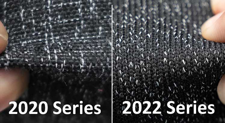 SoftWeave Triple black 2020 vs 2022