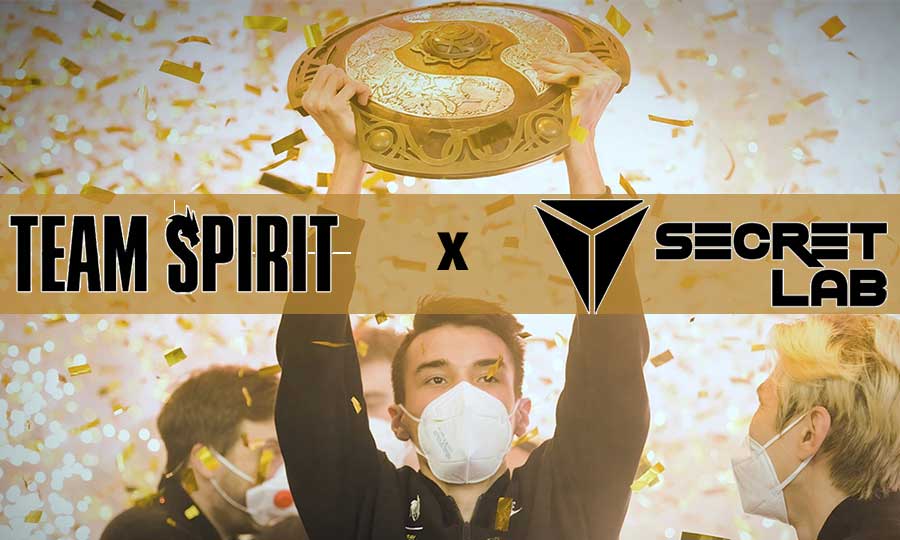 Team Spirit x Secretlab partnership