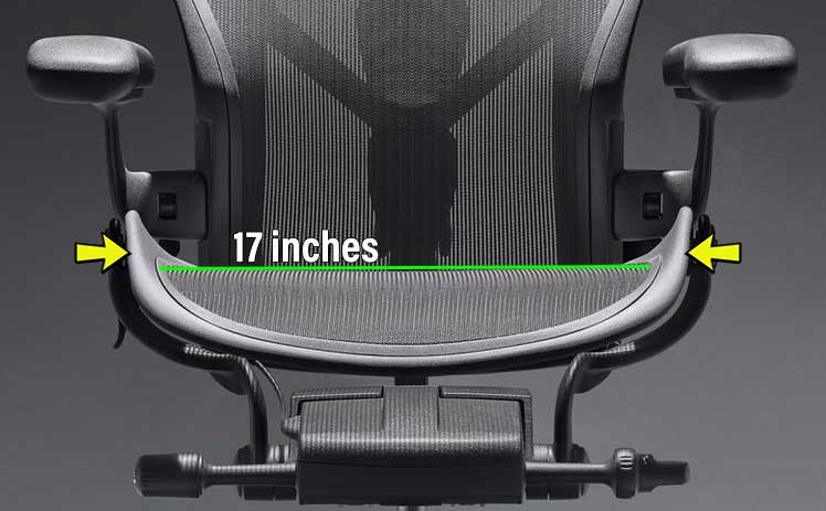 Aeron bladed seat style