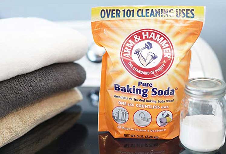 Baking soda all-natural cleaner