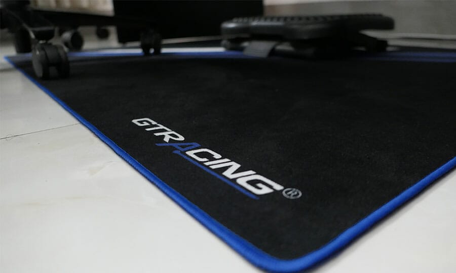 GTRacing 47 x 39 gaming chair floor mat review