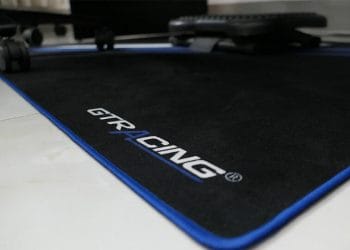 GTRacing 47 x 39 gaming chair floor mat review