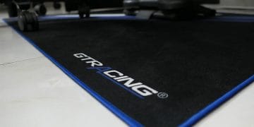 GTRacing 47 x 39 gaming chair floor mat review