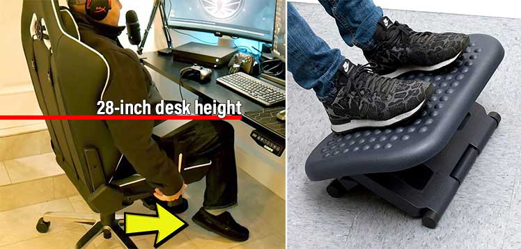 Master Series Max with ergonomic footrest