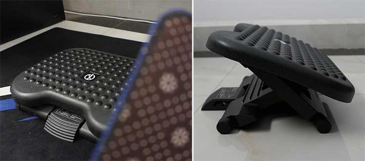 Mind Reader Ergonomic Footrest