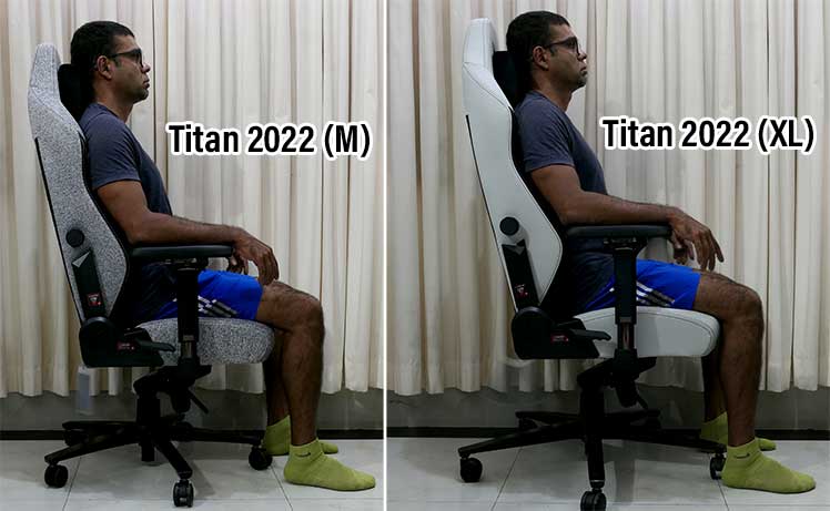 Titan Evo 2022 sizing demo