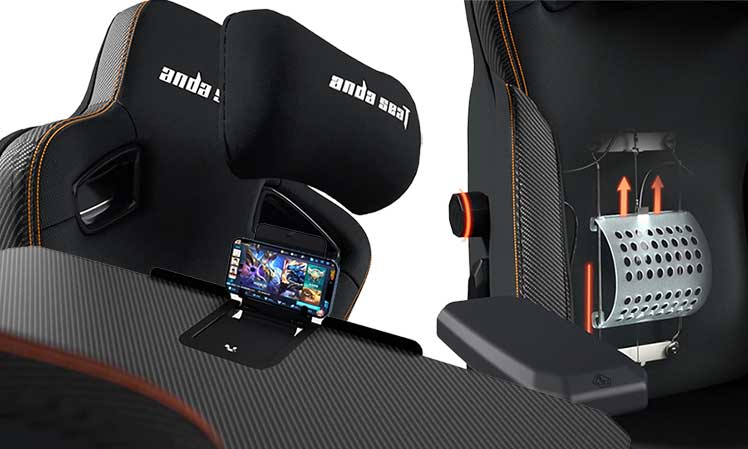 Anda Seat Kaiser 3 chair features