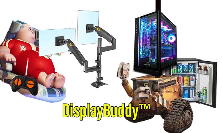 DisplayBuddy screen holder