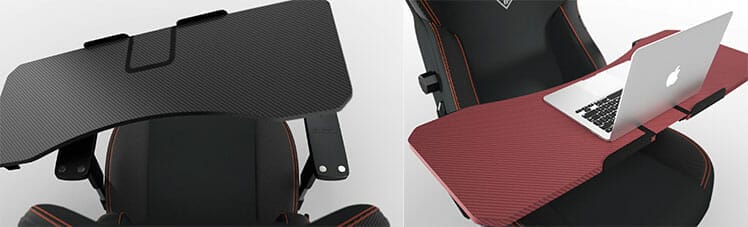 Andaseat Magnetic mounted retractable tabletop