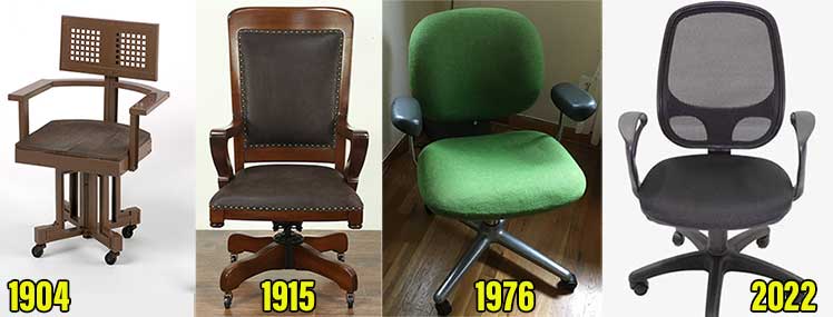 Standard office chair functions