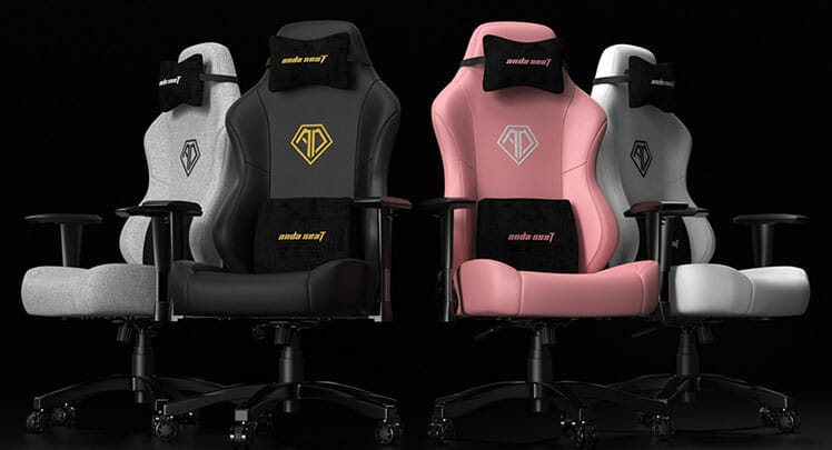 Anda Seat Phantom 3 Series gaming chairs