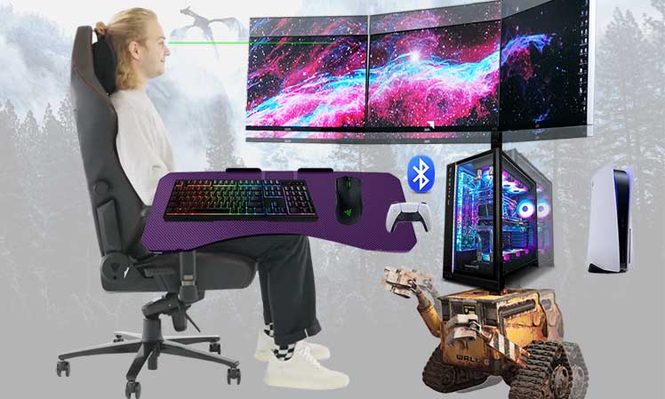 Multi-device computing workstation prototype for 2022