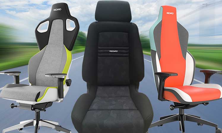 Recaro gaming chairs and car seats