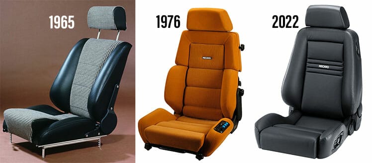 Recaro seating evolution