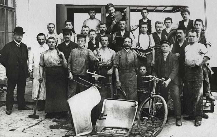 Wilhelm Reutter and team