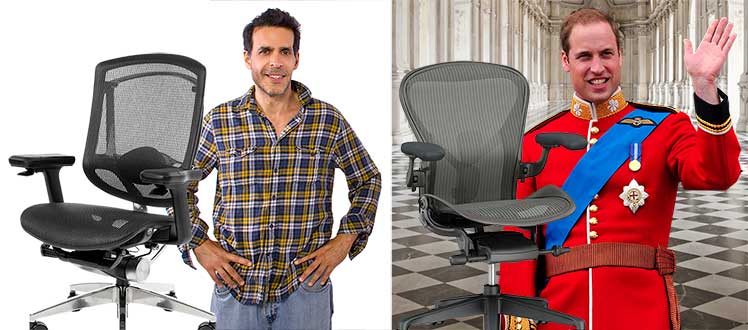 NeueChair vs Herman Miller Aeron comparison