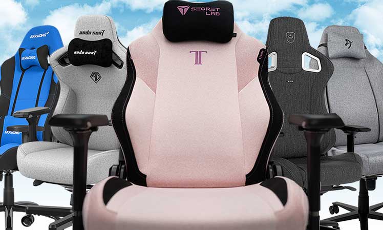 Best Fabric Gaming Chairs 2024 Titan Champion Iskur More