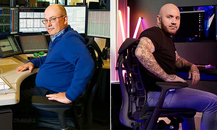 Famous Herman Miller Embody chair users