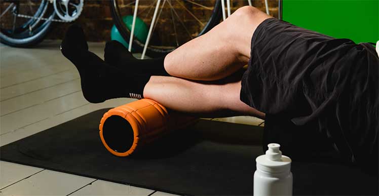 Easing DOMs with a foam roller