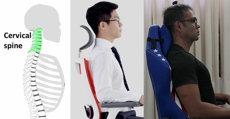 Office chair vs gaming chair headrest
