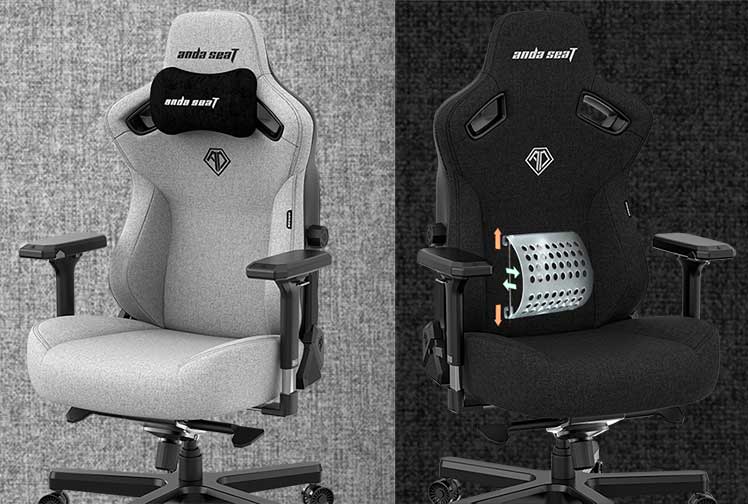 Anda Seat Kaiser 3 fabric gaming chairs
