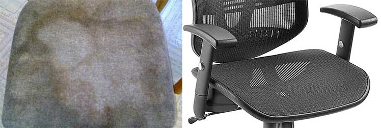Gaming chair fabric upholstery vs full mesh