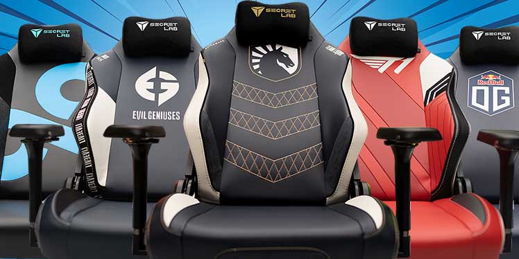 Secretlab Pro esports team partner chairs