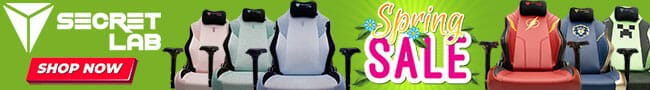 Secretlab Titan gaming chairs on sale for Spring