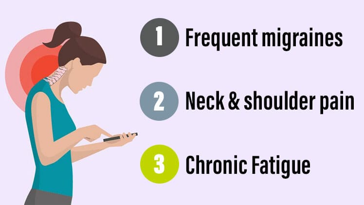 Common text neck symptoms