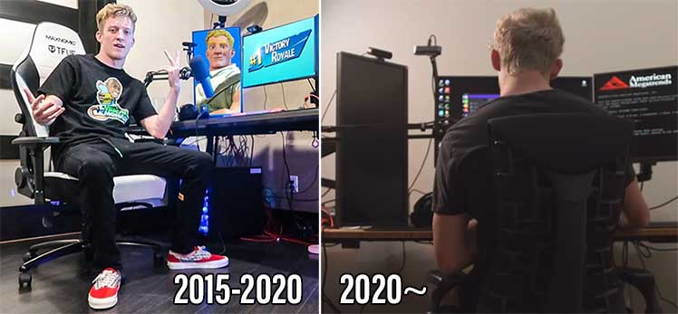 What gaming chair does Tfue use?