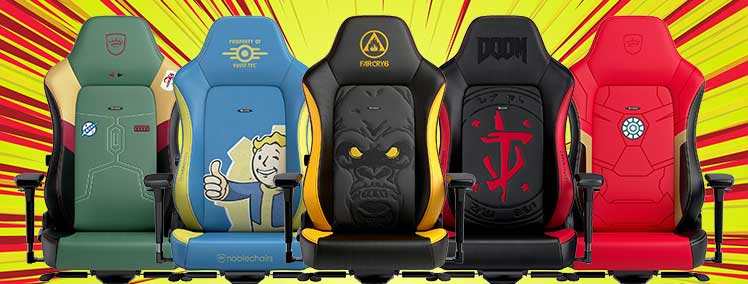 Noblechairs Hero special edition designs