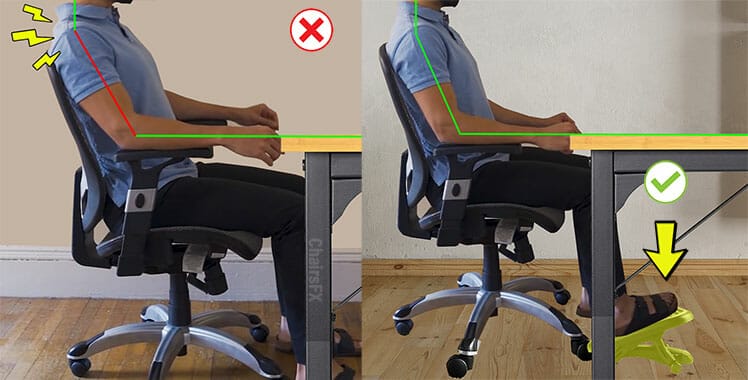 Why short people need footrests