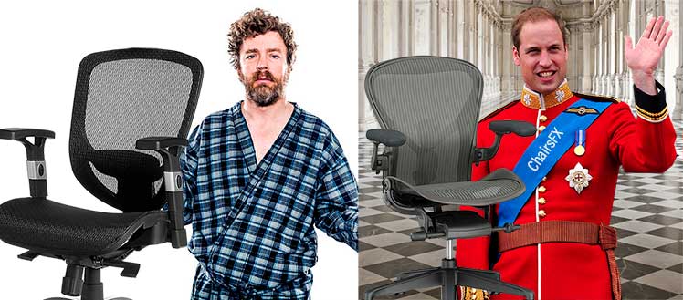 Hyken compared with Herman Miller Aeron chair