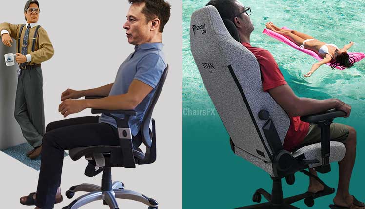 Staples Hyken compared to gaming chair